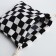 Cosmetic bag - a bag of ties, white/black color
