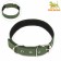 Sprinkle collar with lining, 72 x 3.5 cm, khaki