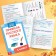 Set of first grader, 7 books, stationery