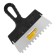 Facade spatula "remocolor" 12-8-200, stainless steel, plastic, tooth 8x8 mm, 200 mm