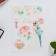 Waffle pictures edible "wedding" for cupcakes, Konfinetta cake, 1 sheet A5