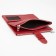 Women's wallet on a magnet, burgundy color