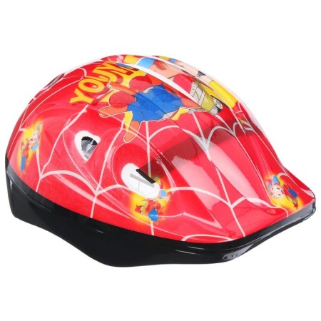 Helmet Protective Children's Onlytop OT-502, girth 52-54 cm, red color