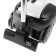 Vacuum cleaner Panasonic MC-CG715W, bag, 2100/380 W, 6 l, cord 5 m, black and white