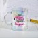 Glass mug "Grandma", 500 ml