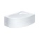 Bath screen frontal Santek "Eder" 170x100 cm, right