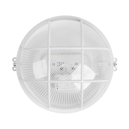 LED emergency lamp, 8 W, IP54, 6500K, 220 V, plastic, white-1
