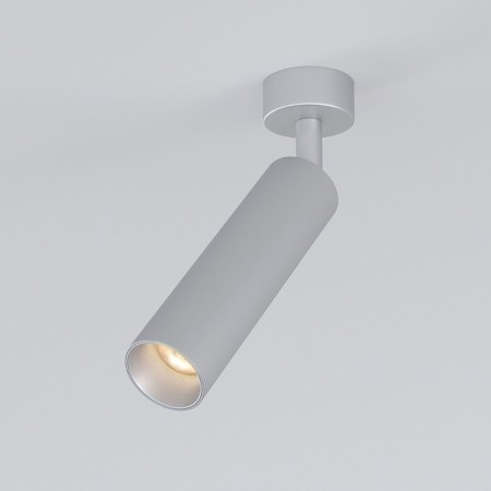 Lamp ceiling Elektrostandard, Diffe LED 8 W, 39x39x197 mm, IP20, silver color