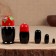 Matryoshka "Natalia", red, 5-doll