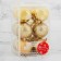 Set of balls plastic D-6 cm, 12 pcs "Andante" gold