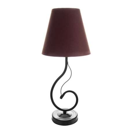 Lamp table Marcel 1x15W E14 18x18x42cm black/Chocolate Risalux chocolate-6