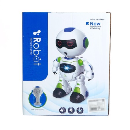 Robot radio -controlled "Blip", light and sound effects, works from batteries-3