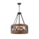Lamp Vittoria 5x60W E27 Black 50x50x53cm