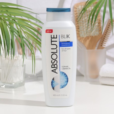 Hair shampoo Absolute Blik "Mountain Fresh", 400 ml