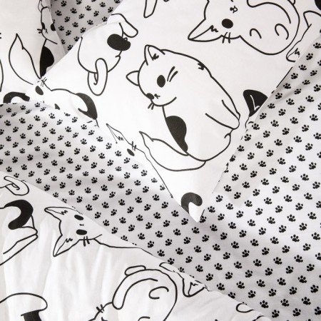 Bed linen 1.5sp the night is tender "Simon" 145x215cm, 150x220cm, 70x70cm 2pcs-3