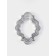 A set of cooking forms “photo frame”, 4 pcs, chrome -colored color