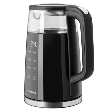 Teapot Maunfeld MGK-616DBK, glass, 1.5 l, 2200 watts, white-1