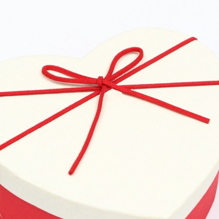 A set of boxes 3 in 1 heart, red -white 21 x 19 x 9 - 15.5 x 14 x 6 cm-4