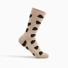Women's socks, cappuccino color, size 25-27 (39-41)