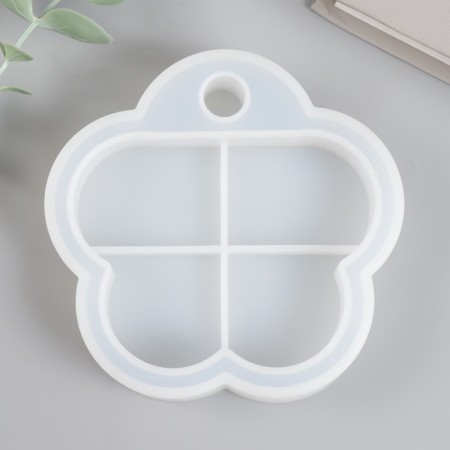 Mold Silicon "Casket Flower - Lower Tier" 10.2x10.8x2.6 cm-1