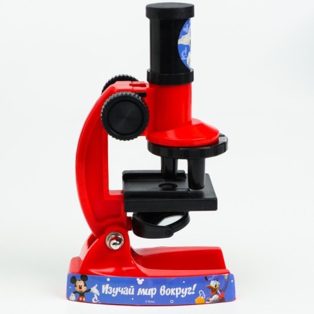 Microscope "Mickey Mouse and Friends", with binoculars and tweezers, Mix color-3