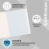 A notebook of 96 sheets in the Erichkrause "MC-7" cage, covered cardboard, block 100%, mix