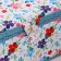 Casket for needlework "Flowering on white" 19x26x14.5 cm