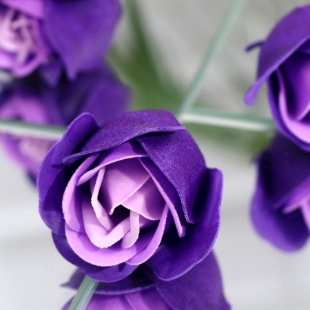 Soap roses, three -color, set of 3 pcs.-2