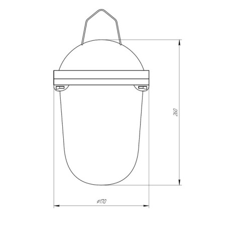Lamp Era NSP, 290x170x170 mm, IP54-1