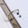 Notebook on 4 rings A5, 120 sheets in the Violet. Metallic cage, boumvinyl cover, offset unit
