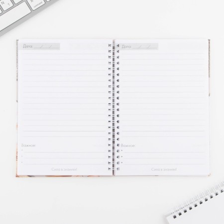 Diary on the crest A5, 60 sheets "The teacher sounds proudly"-2