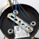 Svetogor chandelier "Level" 3x60W E27 black