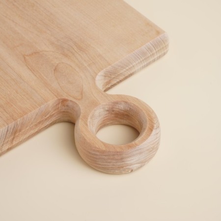 (SL Home) cutting board 350x160x22mm, whole array of birch-6