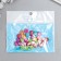 Beads for creativity plastic "rose" pearl set 30 pcs 1.2x1.2 cm