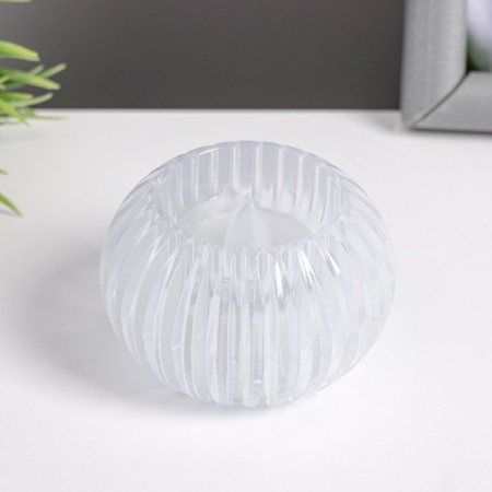 Night "Candle" LED 0.5W from 3XAG10 batteries is transparent 6x6x4 cm Risalux