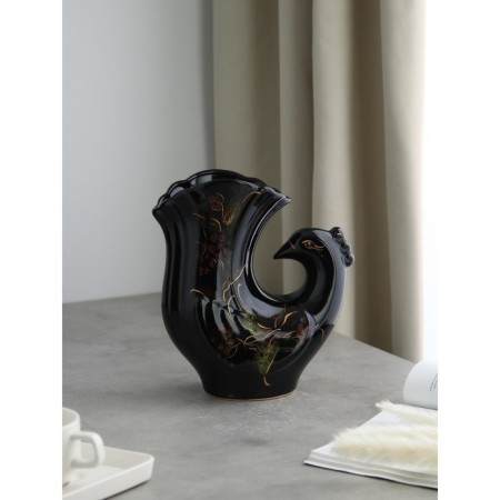 Ceramic VAZA "Dove", desktop, 25 cm, mix-2