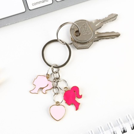 Key keychain "Only Pink", 2.5 x 9 cm-5