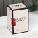 Ceramic Lover Fire mug, 480 ml, red color