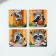 Magnetic bookmarks for books "with cookies are more interesting", 4 pcs
