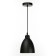 Bayerlux suspension of Bayerlux “Oval” 1x40W E27 Black 14x14x18-98 cm