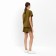 Female set (T-shirt, shorts) minku: casual collection color Khaki, rn 42