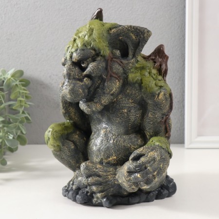 Figure "Stone troll Roden" 22 x 17 x 16 cm.-4
