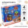 Aquamosaic PAW PATROL, puppy patrol, 4 figures