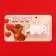The Mashka Antistress "My Heart", a cat, 6 x 3.5 cm.