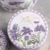 A set of cans for bulk products "Lavender", 3 items: 7 × 9 cm, 10 × 13 cm, 13 × 16 cm