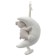 Musical Suspension "Gray Bear", groovy, with a rattle, on a crib, stroller, crumb I