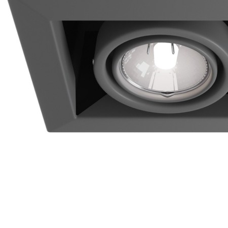 The built-in lamp Technical DL008-2-02-S, GU10, 2x50 W, 245x126x72 mm, silver-8
