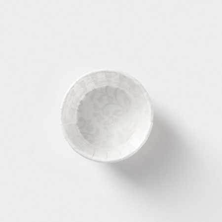 Baking uniform round the “monogram white”, d = 6.5 cm, white color-1