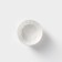 Baking uniform round the “monogram white”, d = 6.5 cm, white color