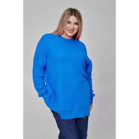 Female jumper, size 62, blue color-2